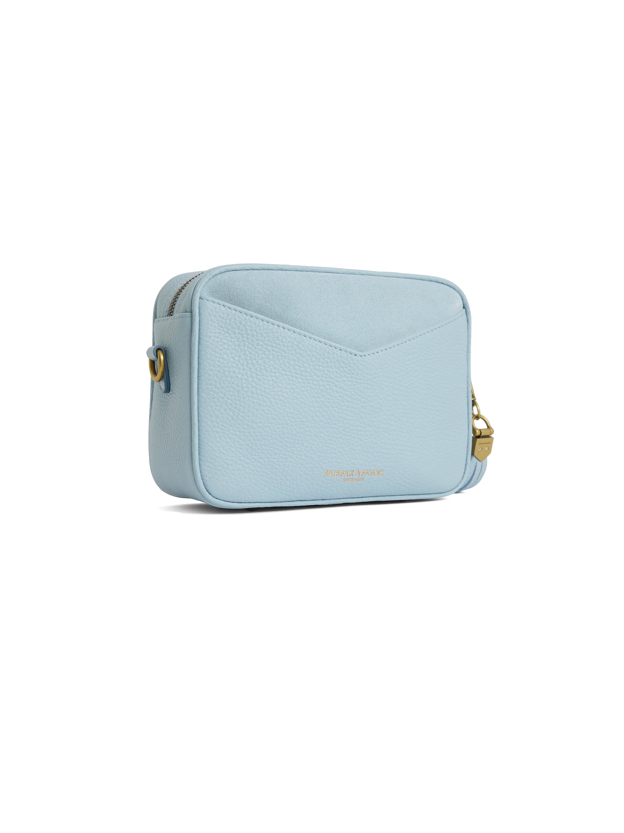 Fairfax & Favor Finsbury Cross Body Bag (Sky Blue) #Colour_Sky Blue