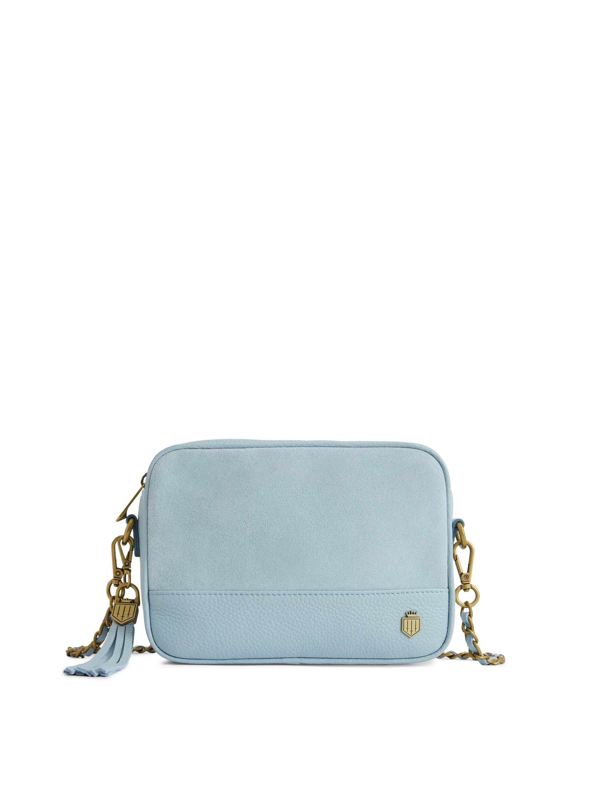 Fairfax & Favor Finsbury Cross Body Bag (Sky Blue) #Colour_Sky Blue