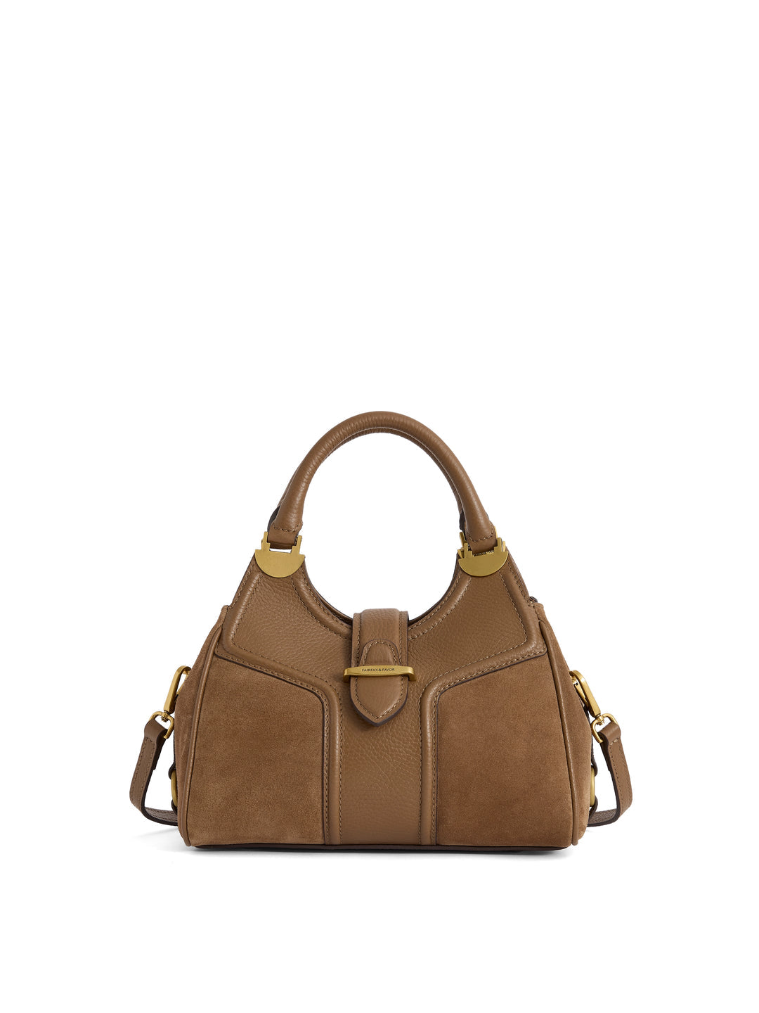 Fairfax & Favor Tan Mini Aviemore Handbag #Colour_Tan