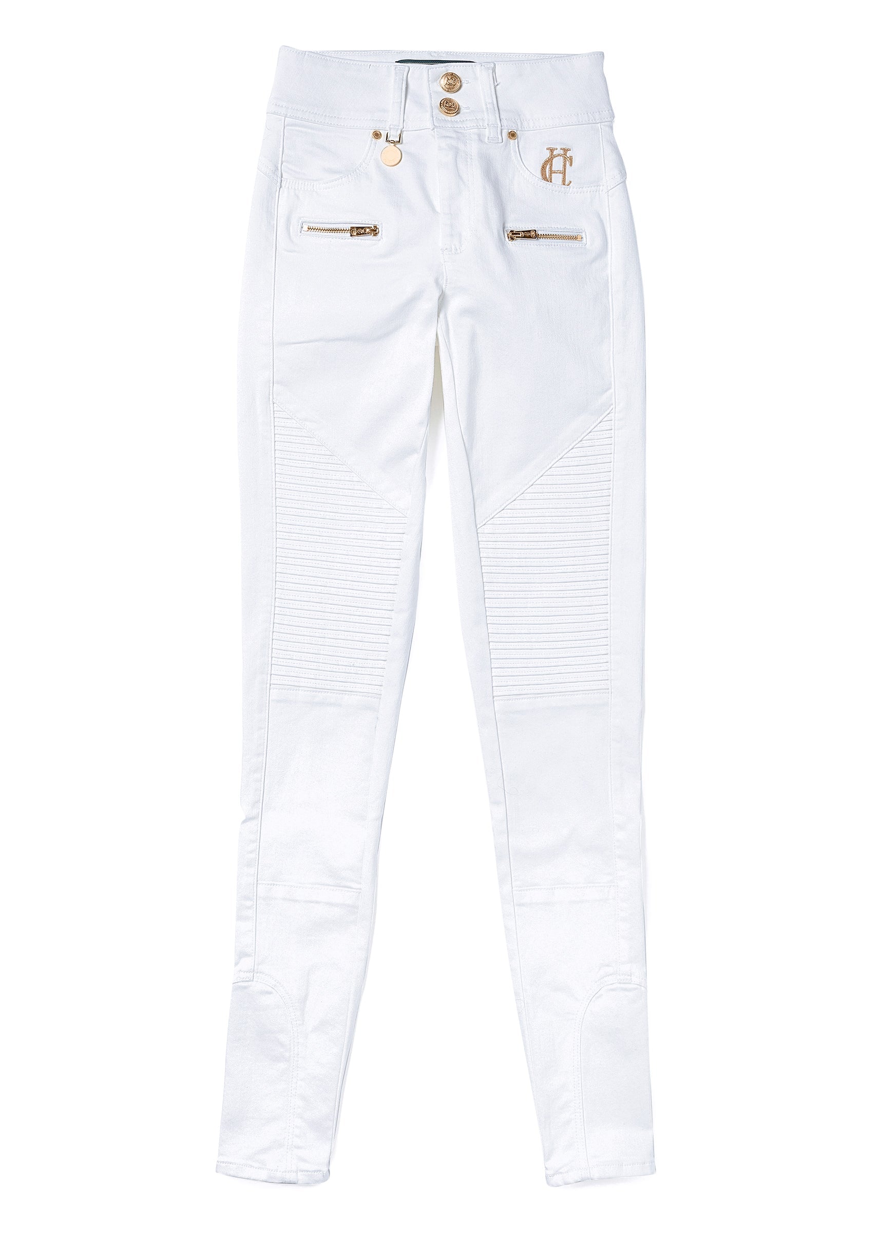 Holland Cooper Biker Jean #Colour_Optic White