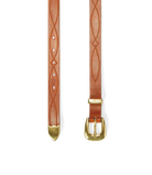 R.M. Williams Tan Cate Stitched Belt #Colour_Tan