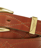R.M. Williams Tan Cate Stitched Belt #Colour_Tan