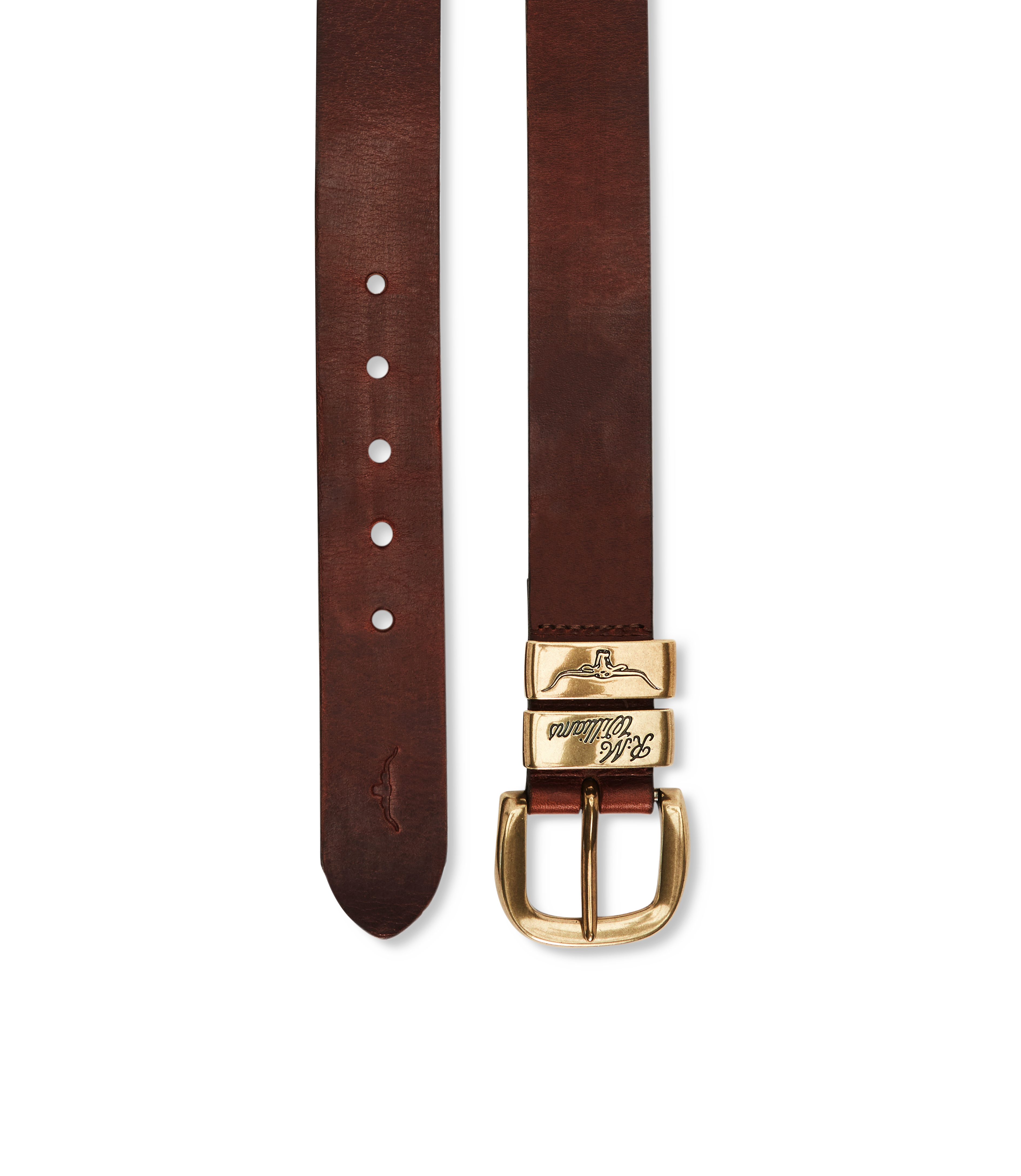 R.M. Williams Drover Belt #Colour_Mid Brown