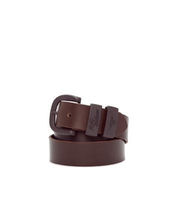 R.M. Williams Drover Belt #Colour_Chocolate