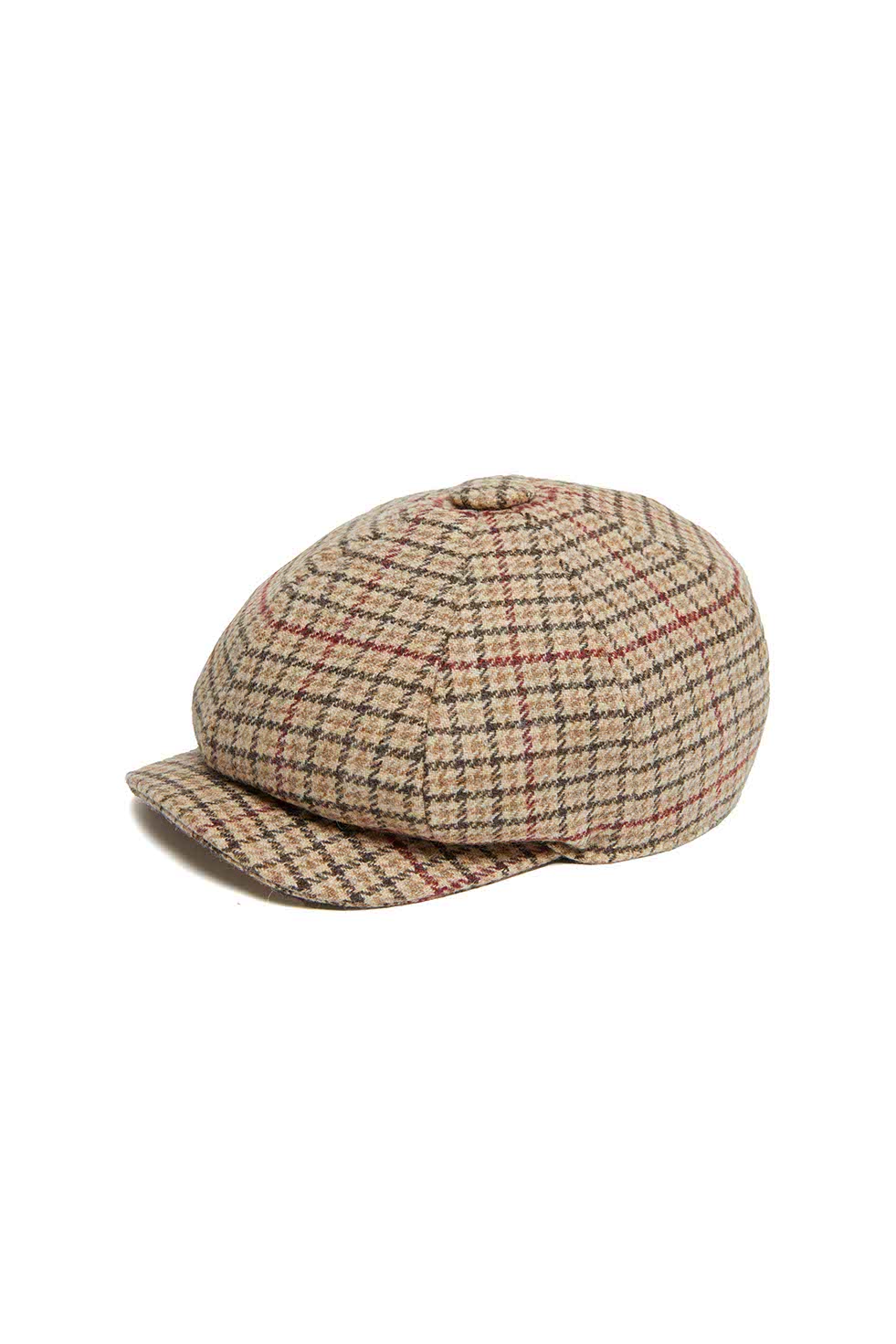 Baker Boy Cap -   charlton tweed -  L