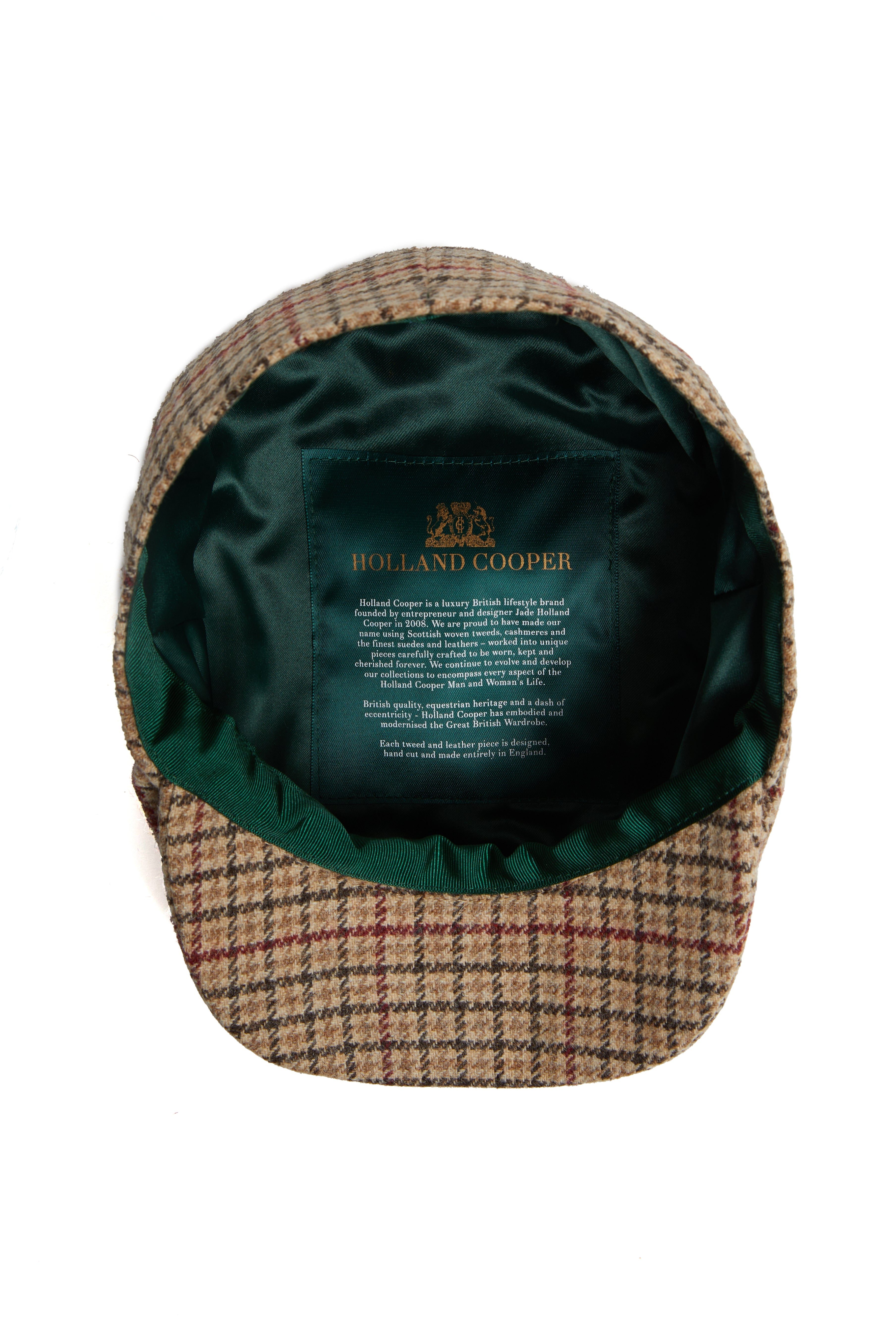 Baker Boy Cap -   charlton tweed -  L - View 78
