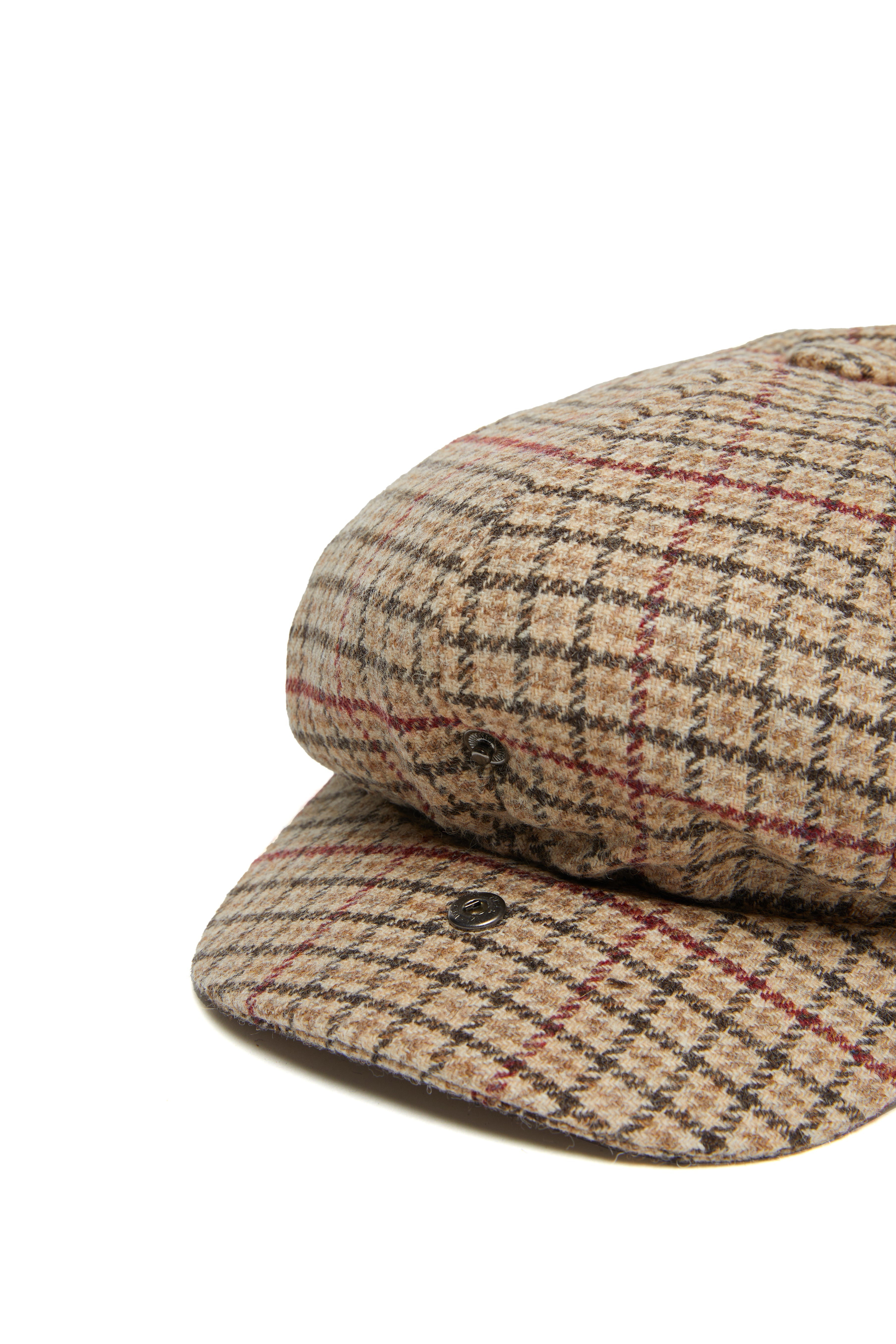 Baker Boy Cap -   charlton tweed -  L - View 76