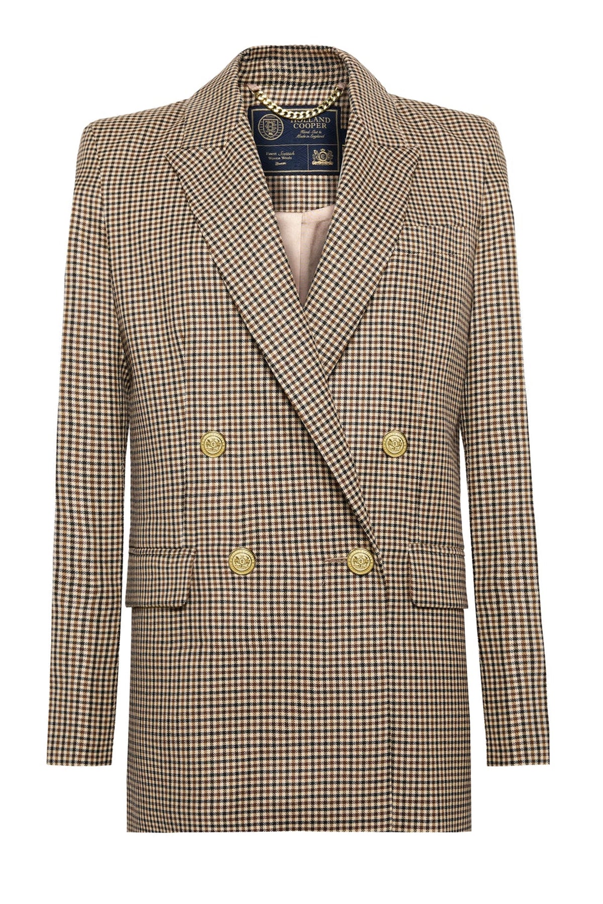 Holland Cooper Belgravia Blazer #Colour_Westminster Tweed
