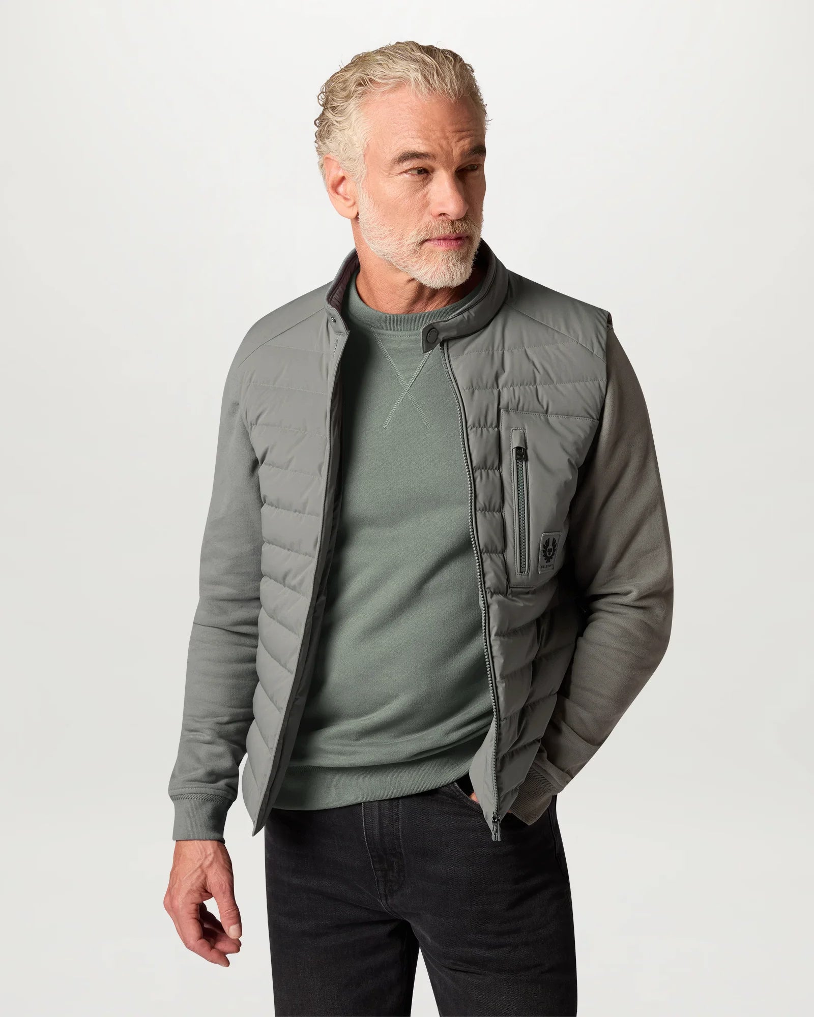 Belstaff Belstaff Sweatshirt #Colour_Atlantic Grey