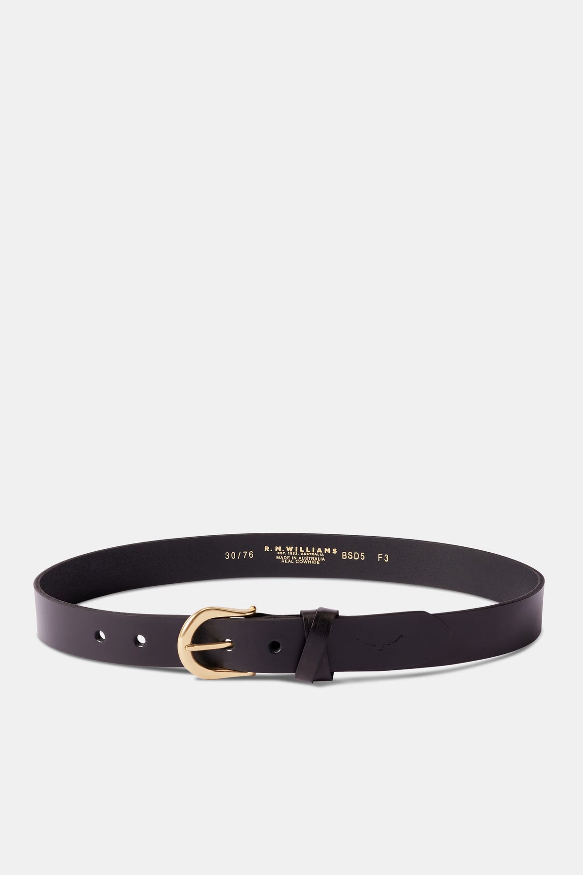 R.M. Williams Margot Belt #Colour_Black