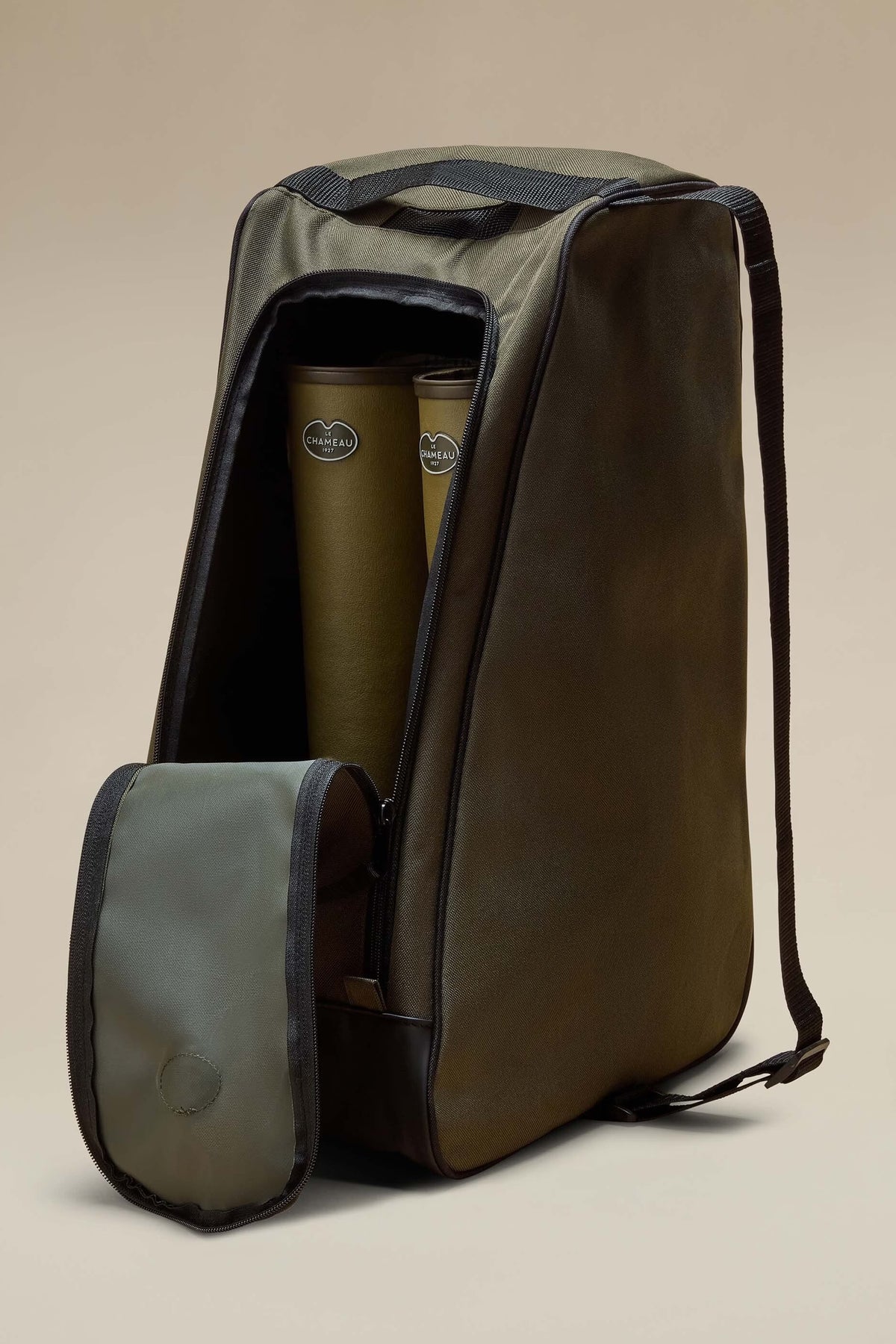 Le Chameau Boot Bag #Colour_Vert Chameau