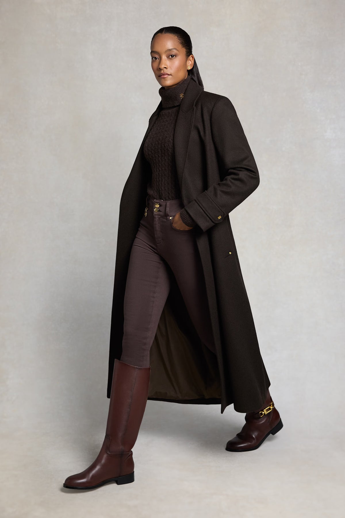 Holland Cooper Contour Skinny Jean #Colour_Bournville