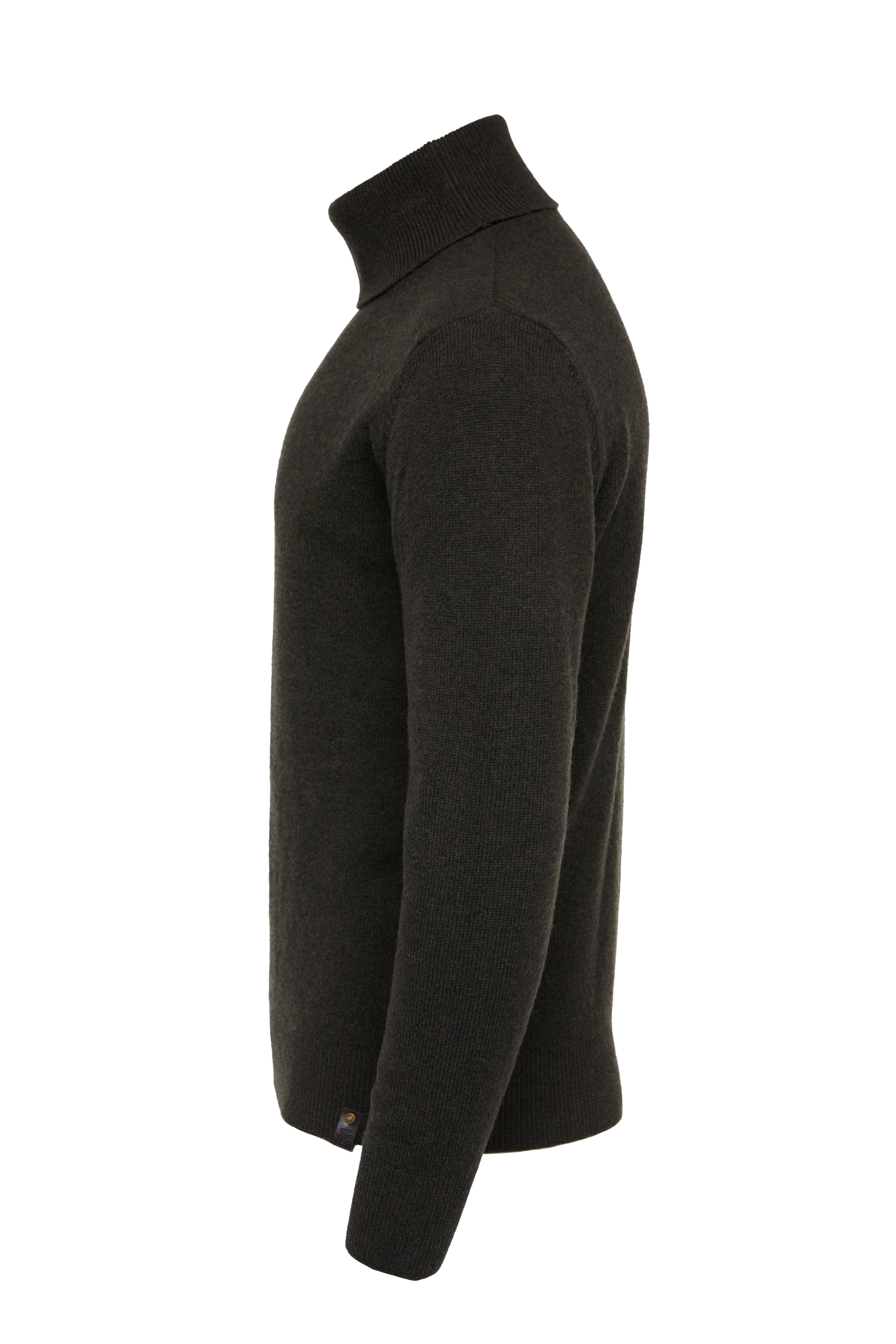 Byron Roll Neck Knit -    moss -  XXL - View 156
