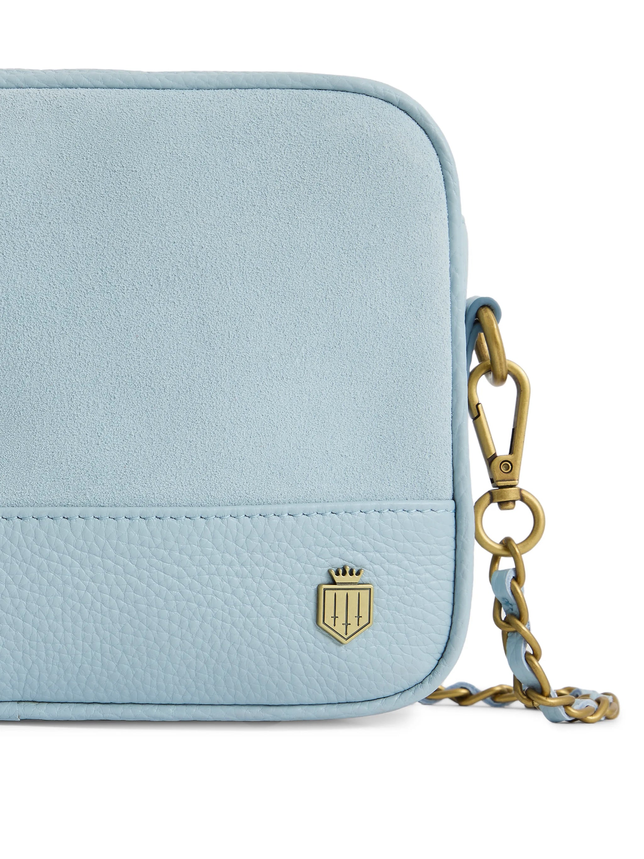 Fairfax & Favor Finsbury Cross Body Bag (Sky Blue) #Colour_Sky Blue