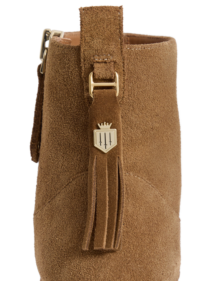 Fairfax & Favor Tan Suede Uppingham Ankle Boot #Colour_Tan Suede