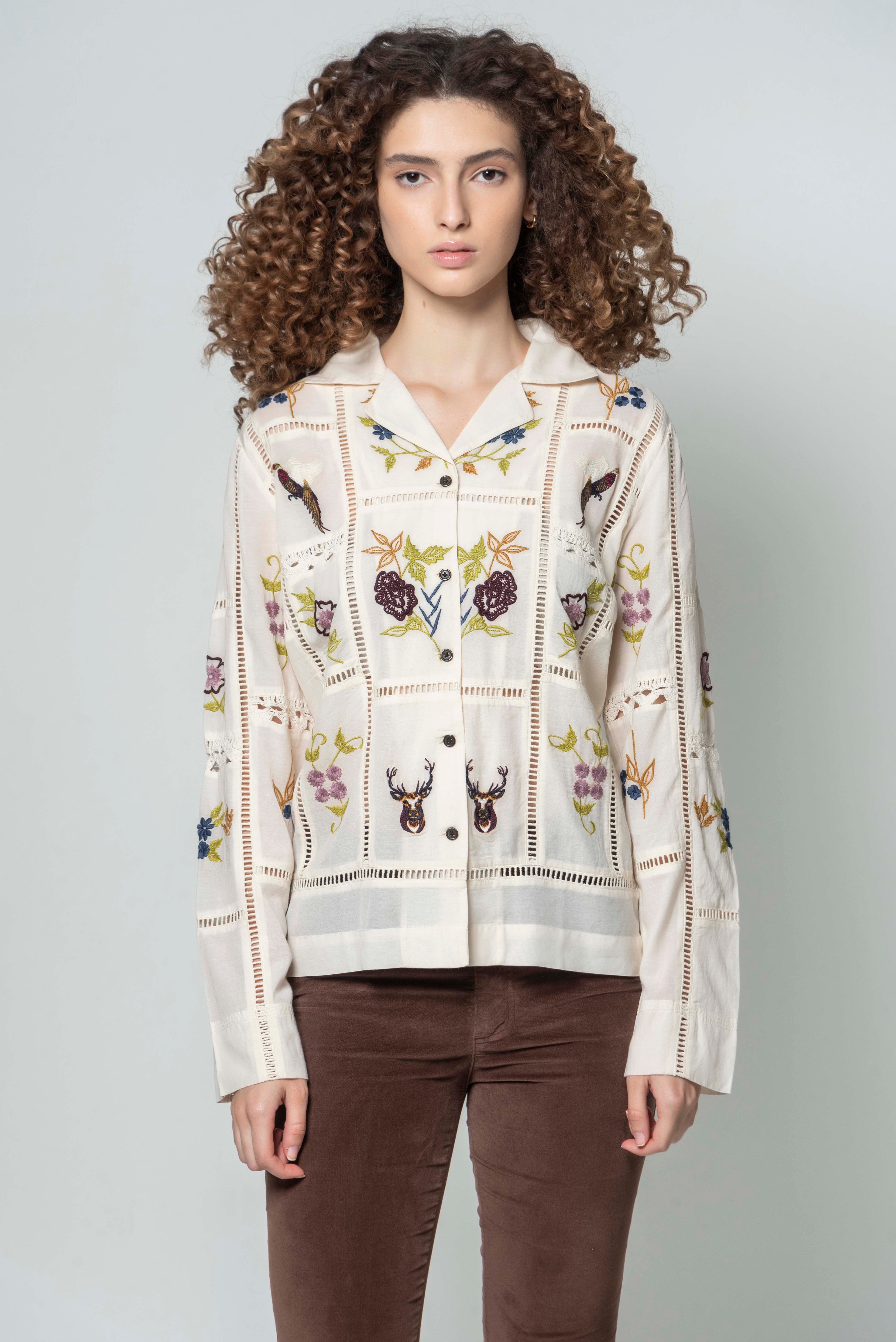 Hartwell Embroidery Cora #Colour_Embroidery