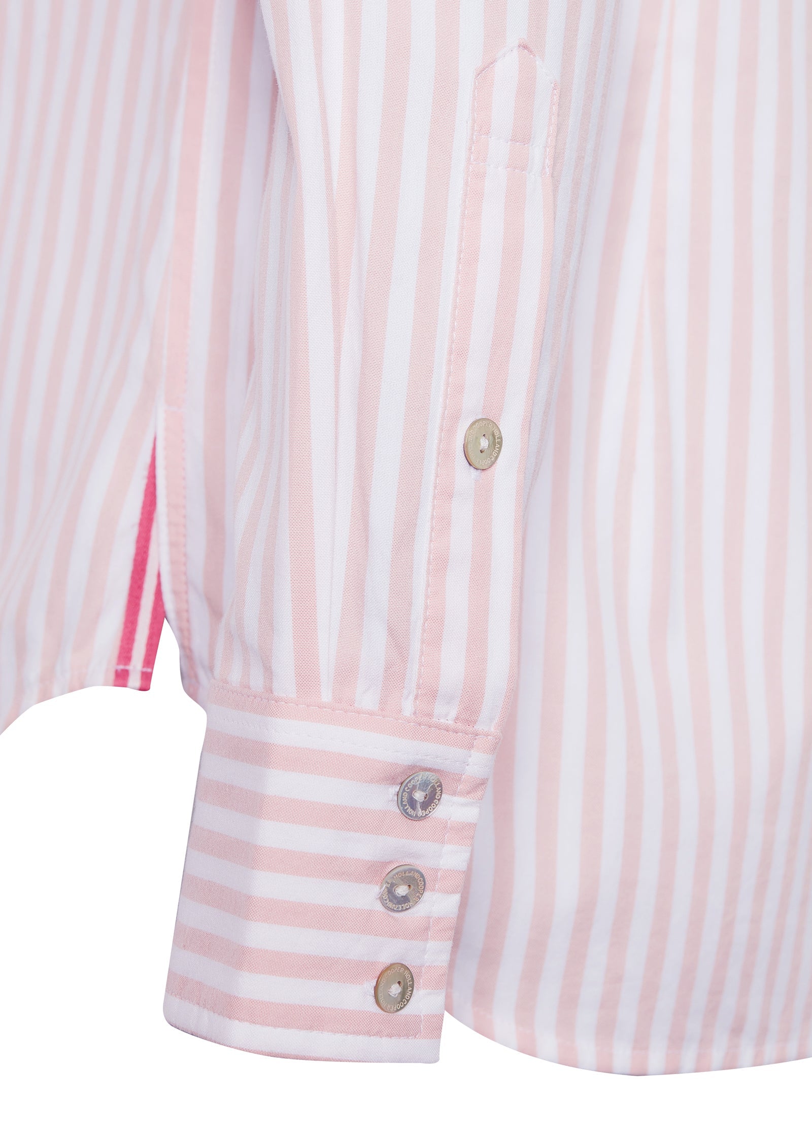 Classic Button Down Shirt -   pink stripe - 16 - View 113