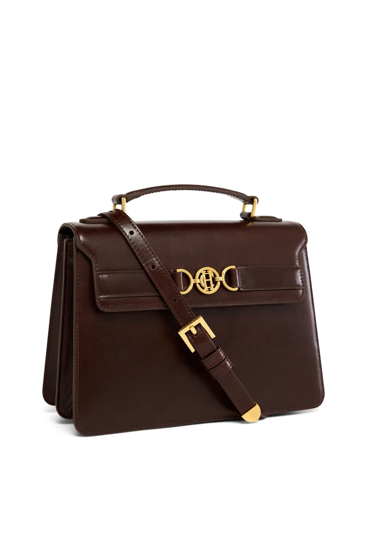 Holland Cooper Cambridge Bag #Colour_Chestnut Leather