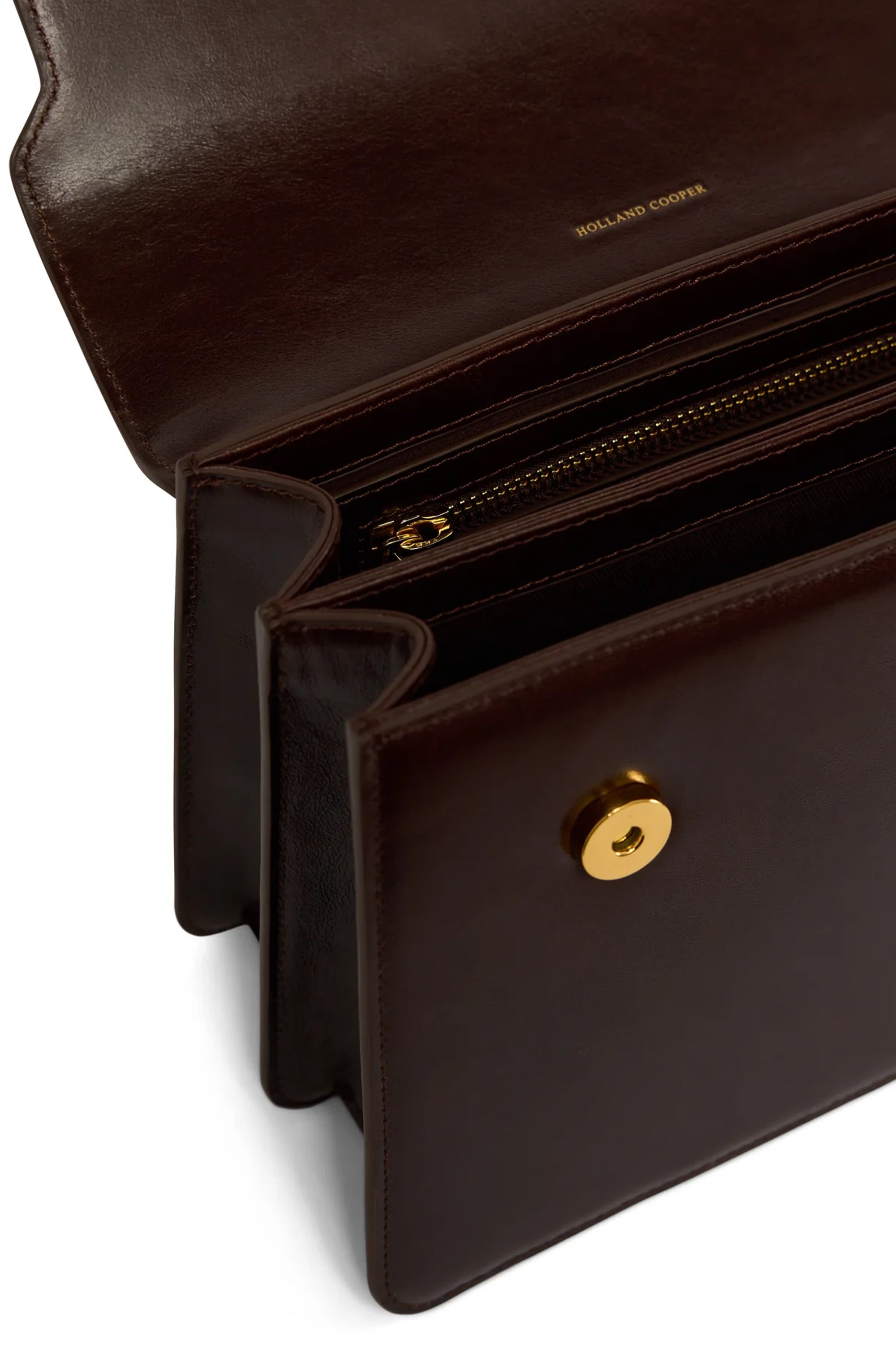 Holland Cooper Cambridge Bag #Colour_Chestnut Leather