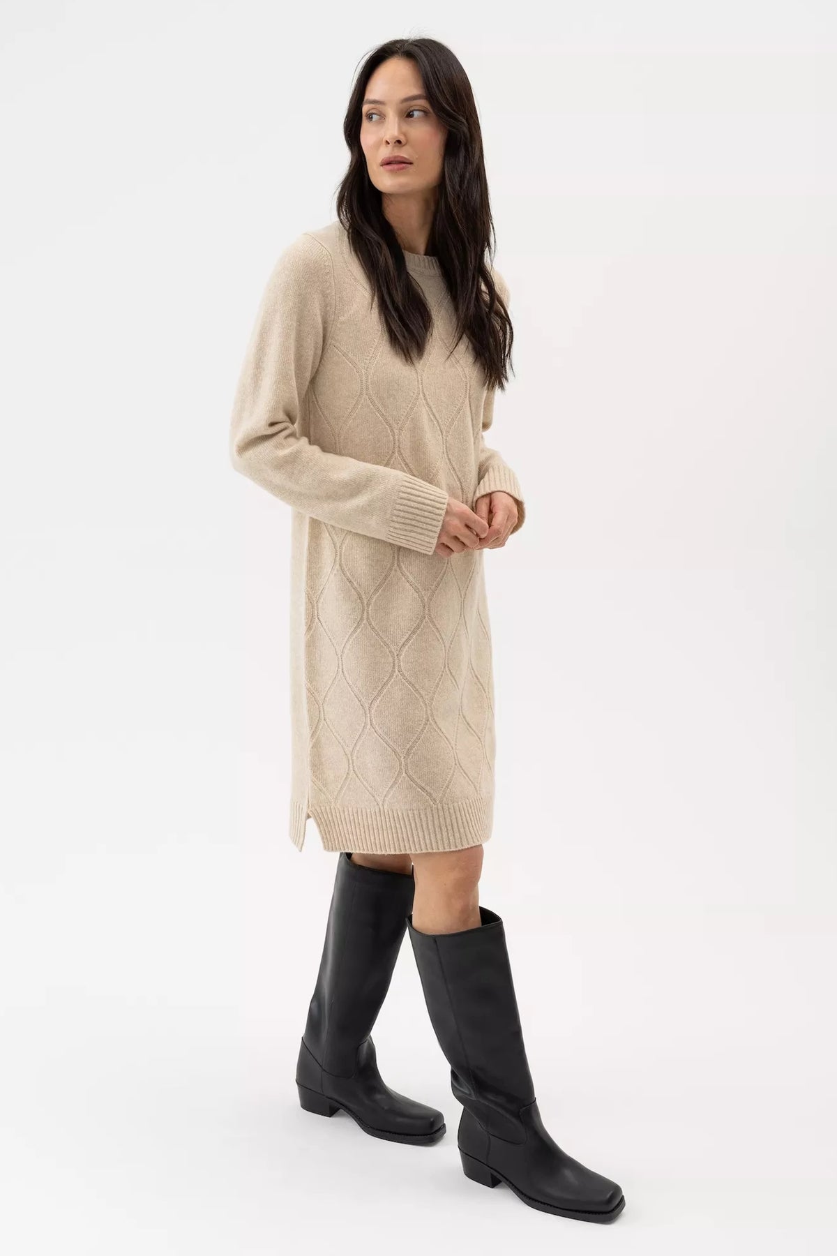 Holebrook Carro Dress #Colour_Sand