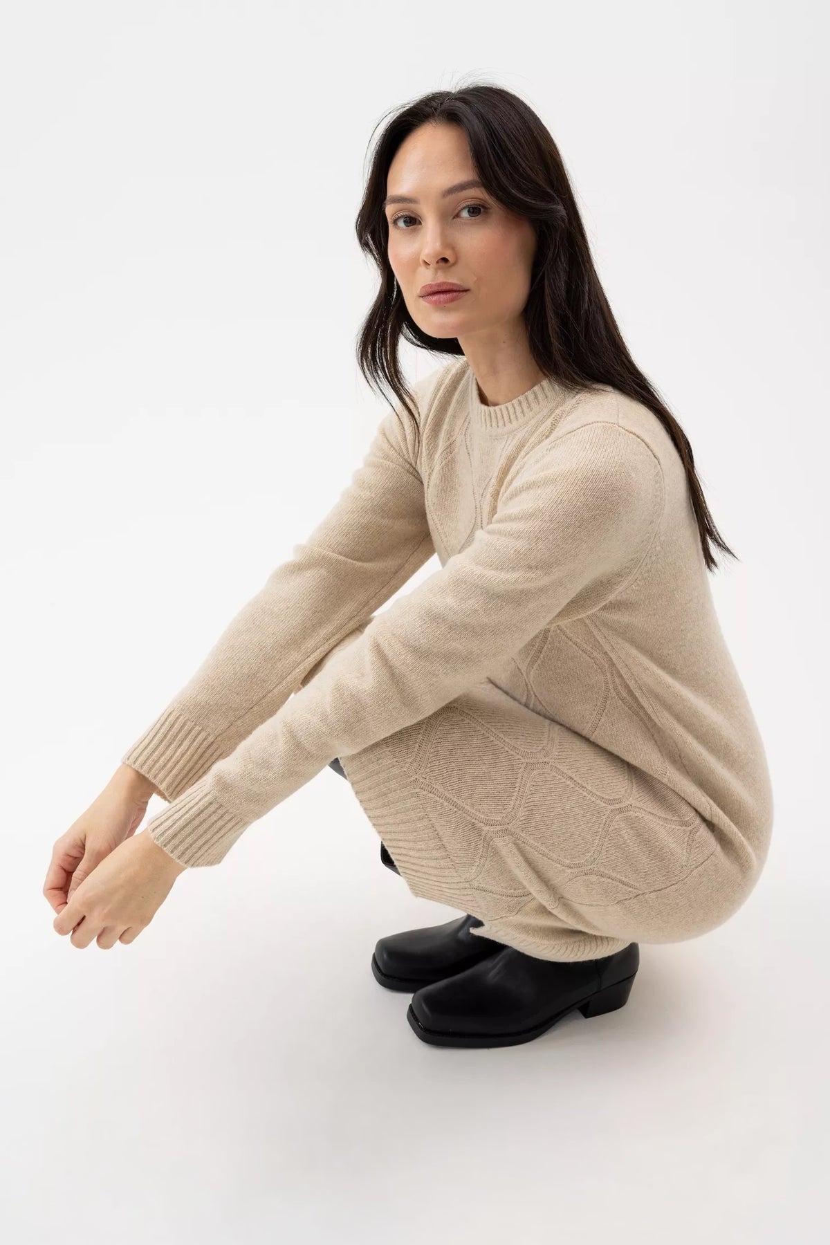 Holebrook Carro Dress #Colour_Sand