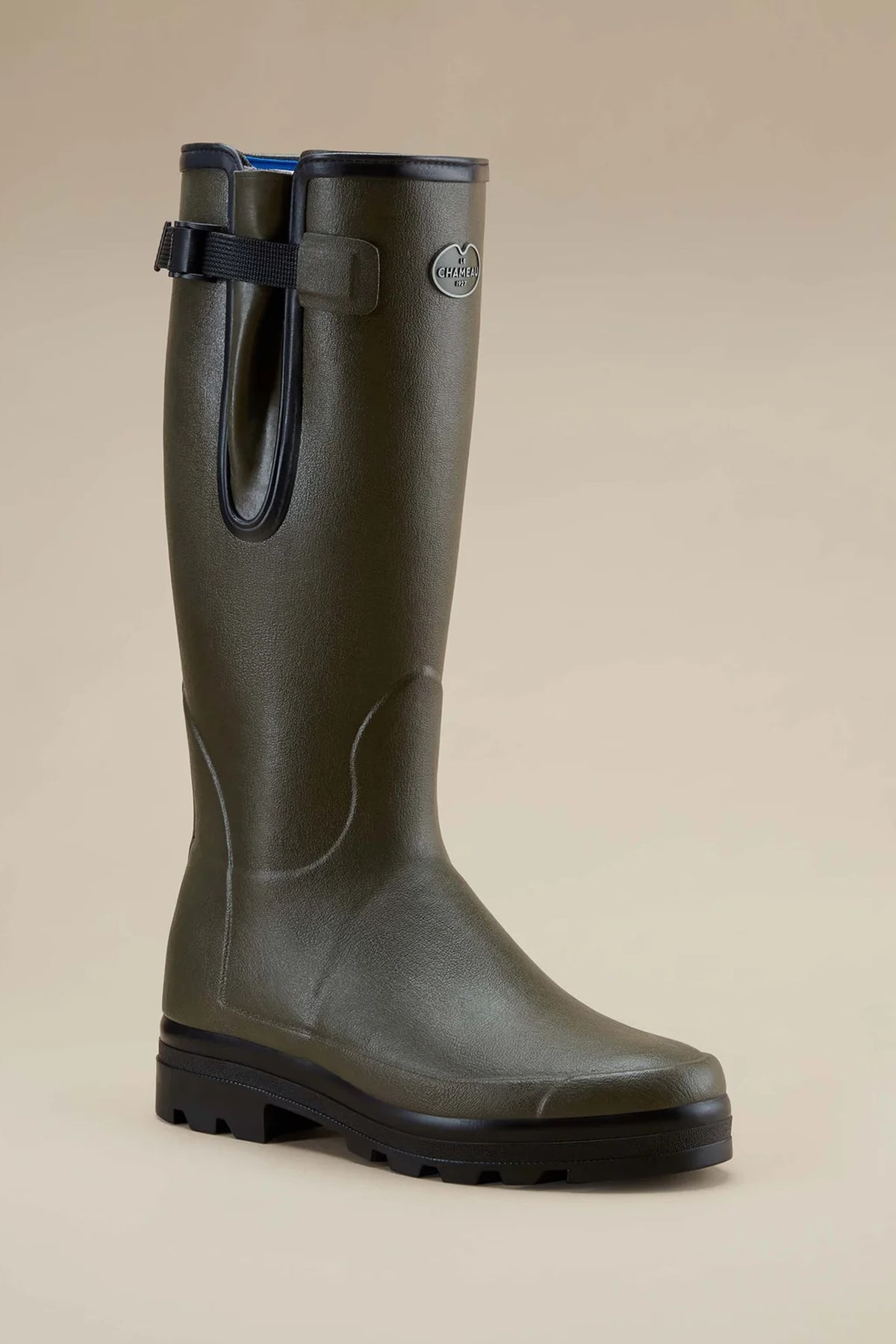 Le Chameau Men's Vierzonord Neoprene Lined Wellington Boot #Colour_Vert Chameau