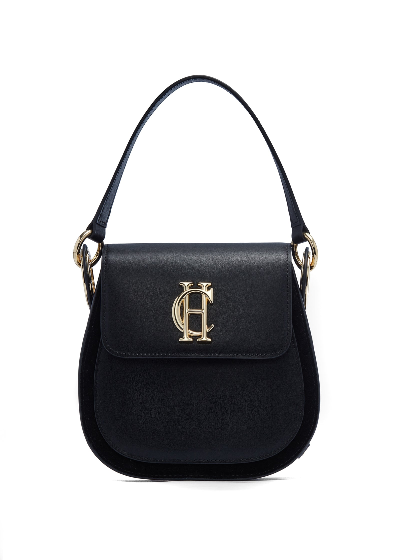 Chelsea Saddle Bag -   soft black - View 11