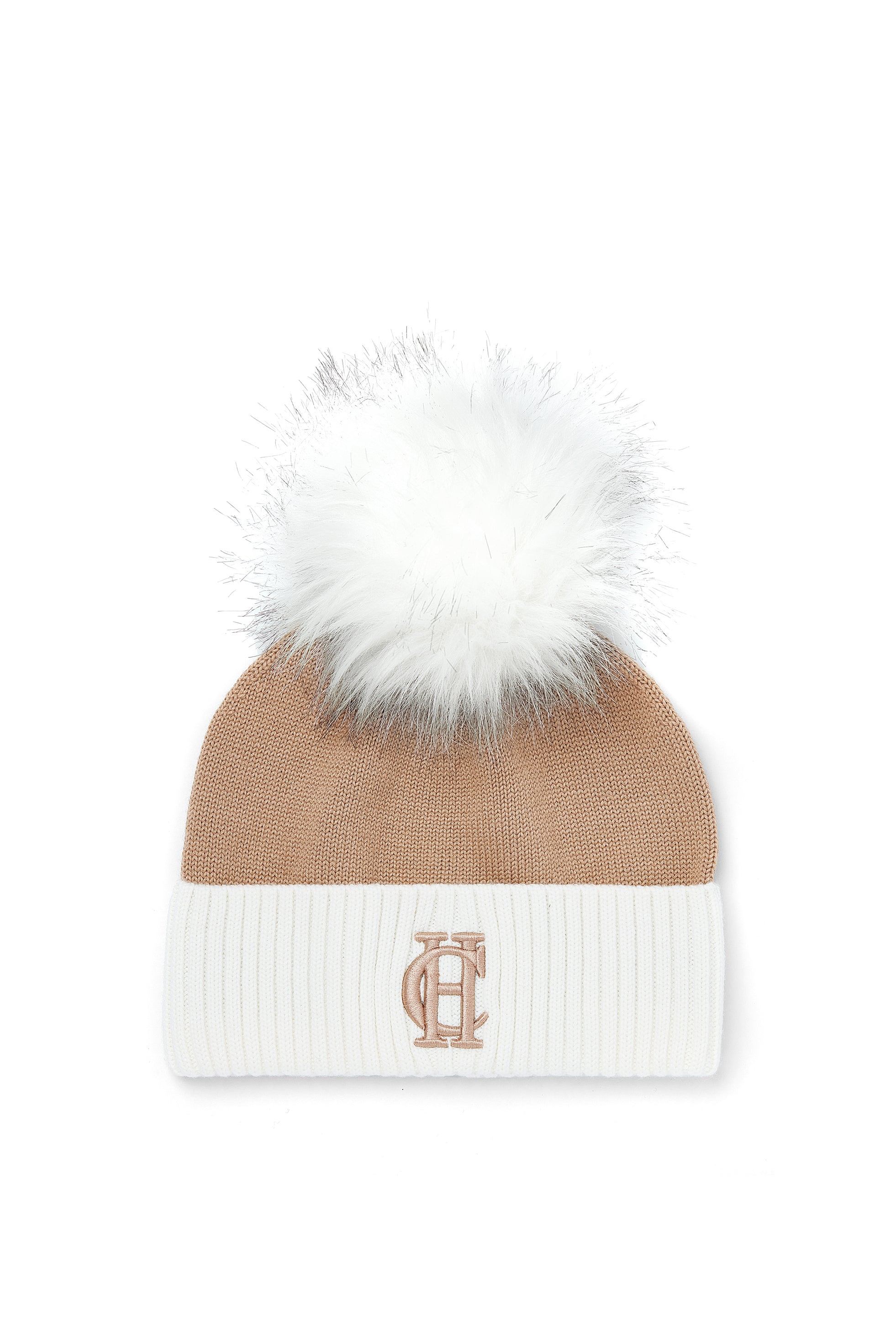 Chelsea Merino Bobble Hat -    camel
