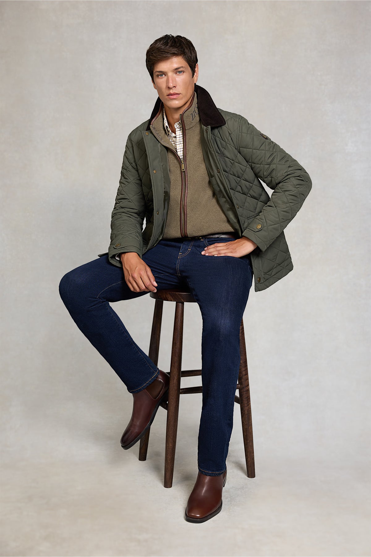 Holland Cooper Chelsea Boot #Colour_Chocolate
