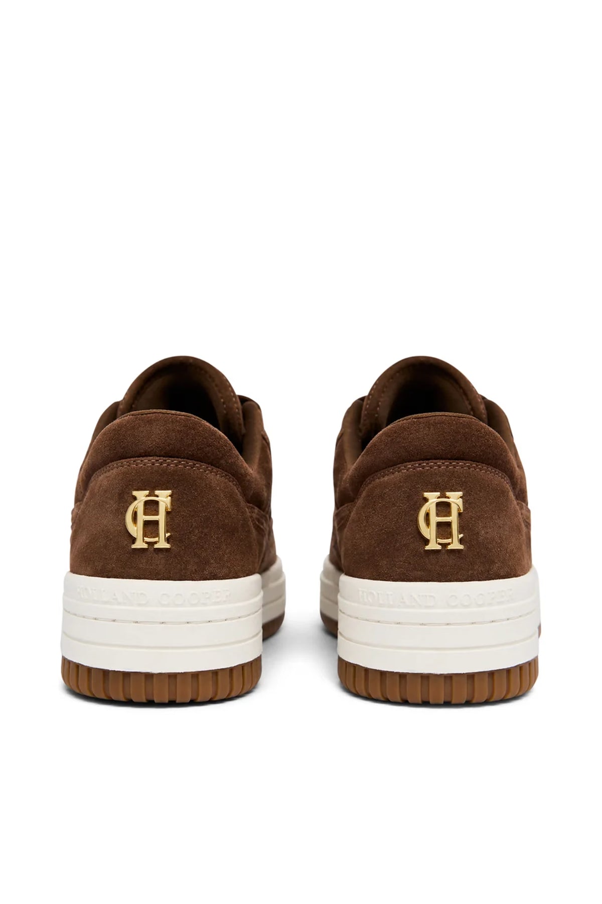 Holland Cooper Retro Trainer #Colour_Chocolate