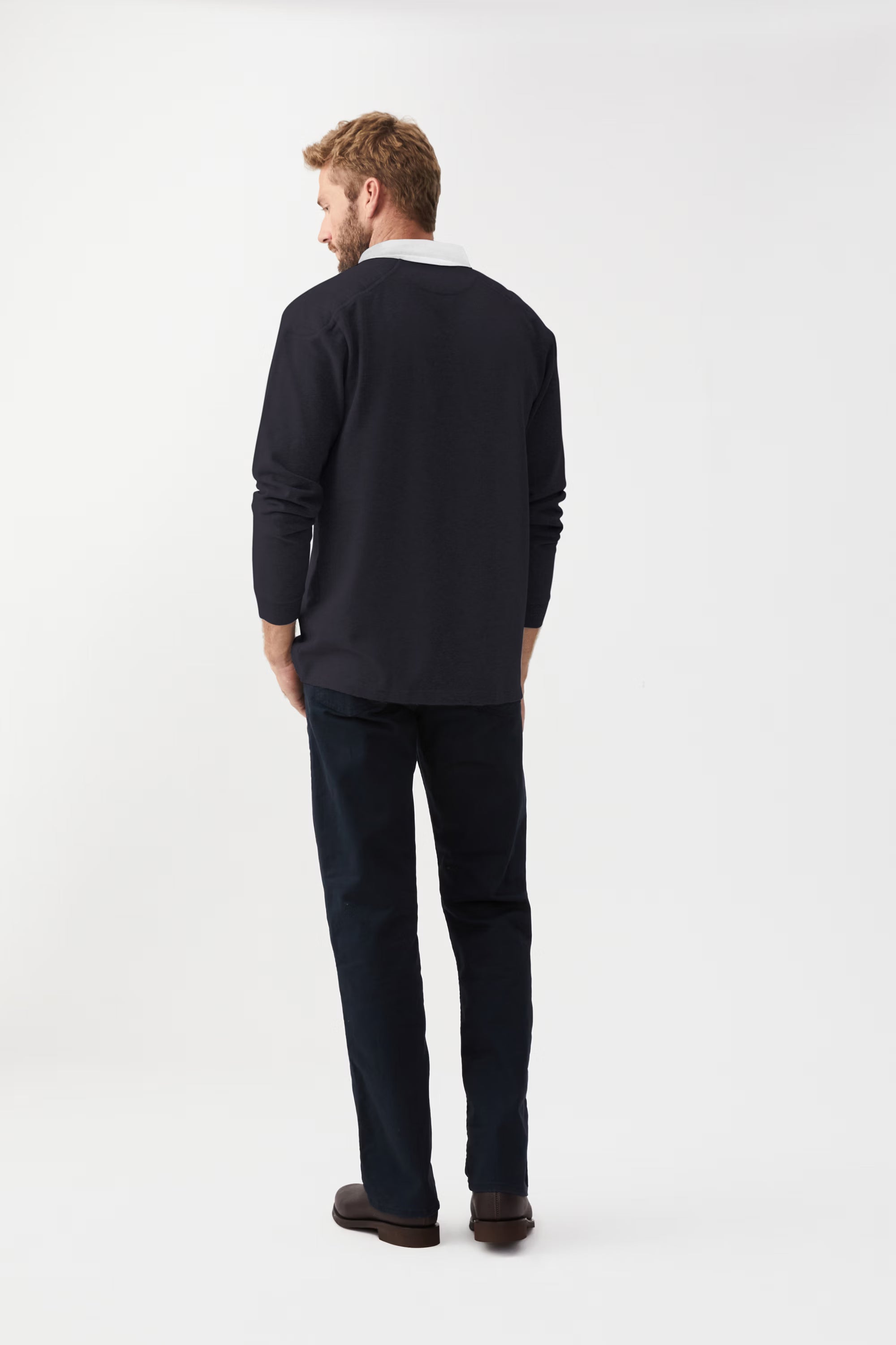 R.M. Williams Classic RMW Rugby #Colour_Navy