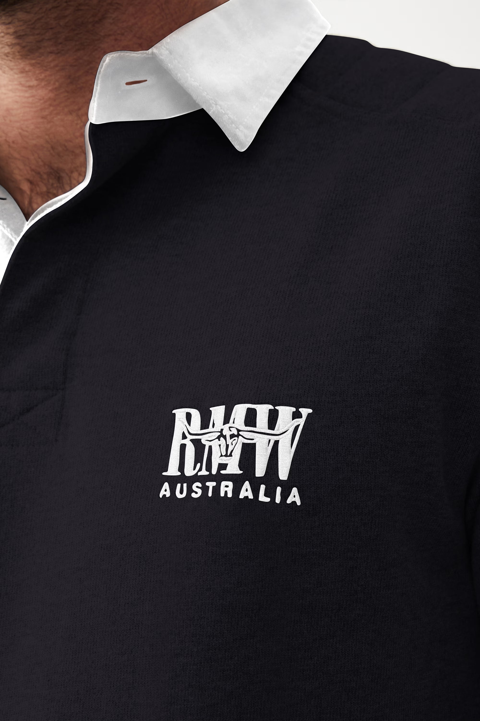 R.M. Williams Classic RMW Rugby #Colour_Navy