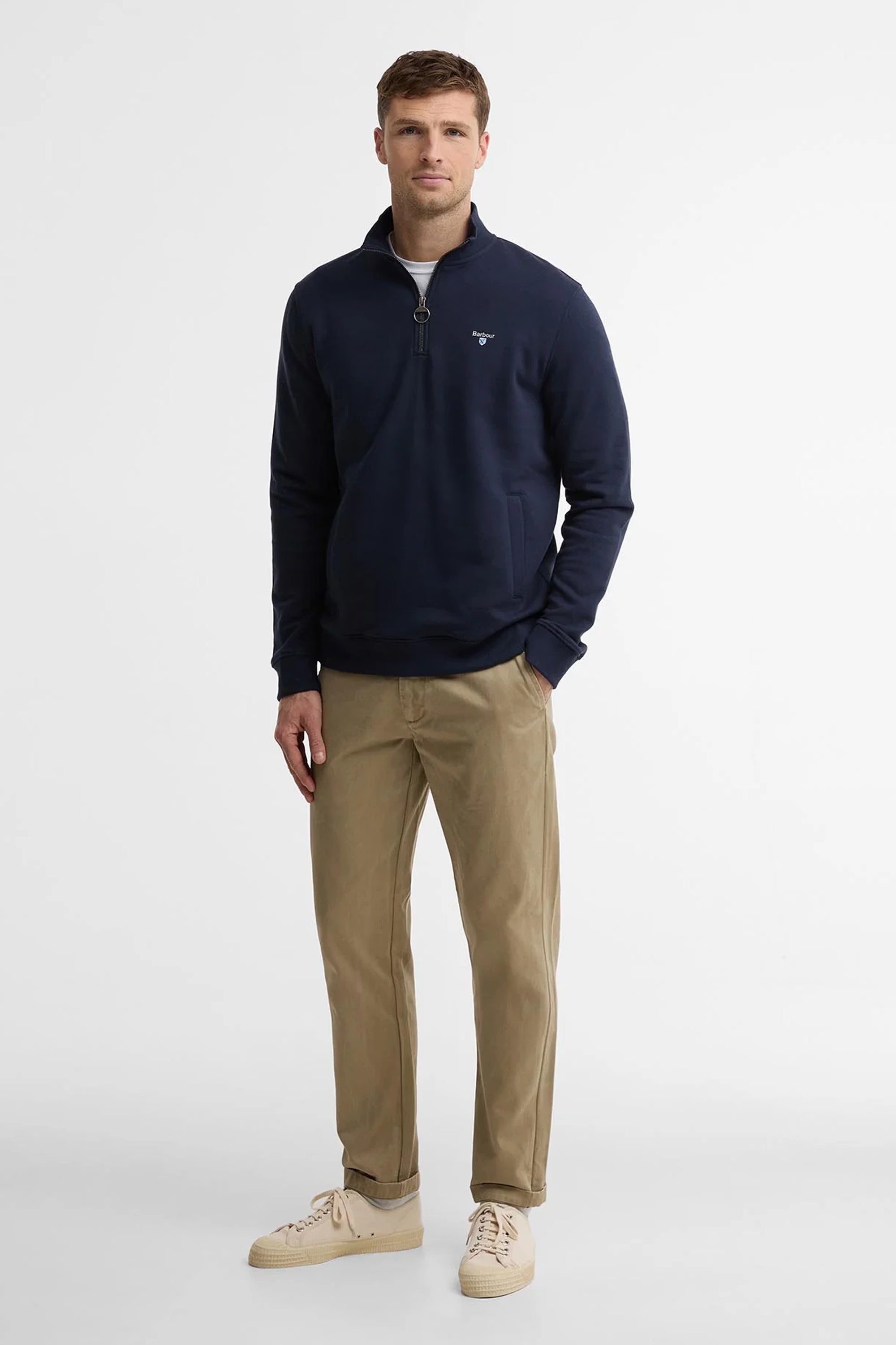 Barbour Classic Tailored Chinos #Colour_Sand