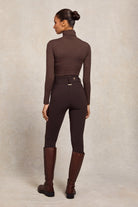 Holland Cooper Contour Trouser #Colour_Chocolate