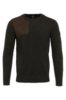 Country Crew Neck Knit -    moss -  XXL - View 143