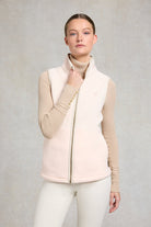 Holland Cooper Palest Pink Country Fleece Gilet #Colour_Palest Pink