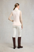 Holland Cooper Palest Pink Country Fleece Gilet #Colour_Palest Pink
