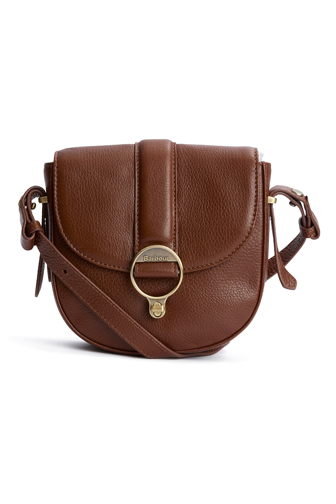 Barbour Elm Leather Crossbody Bag #Colour_Brown