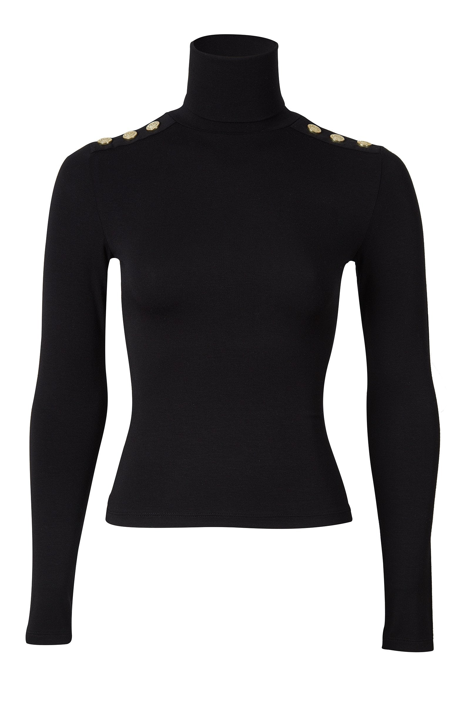 Essential Roll Neck -    black -  L - View 77