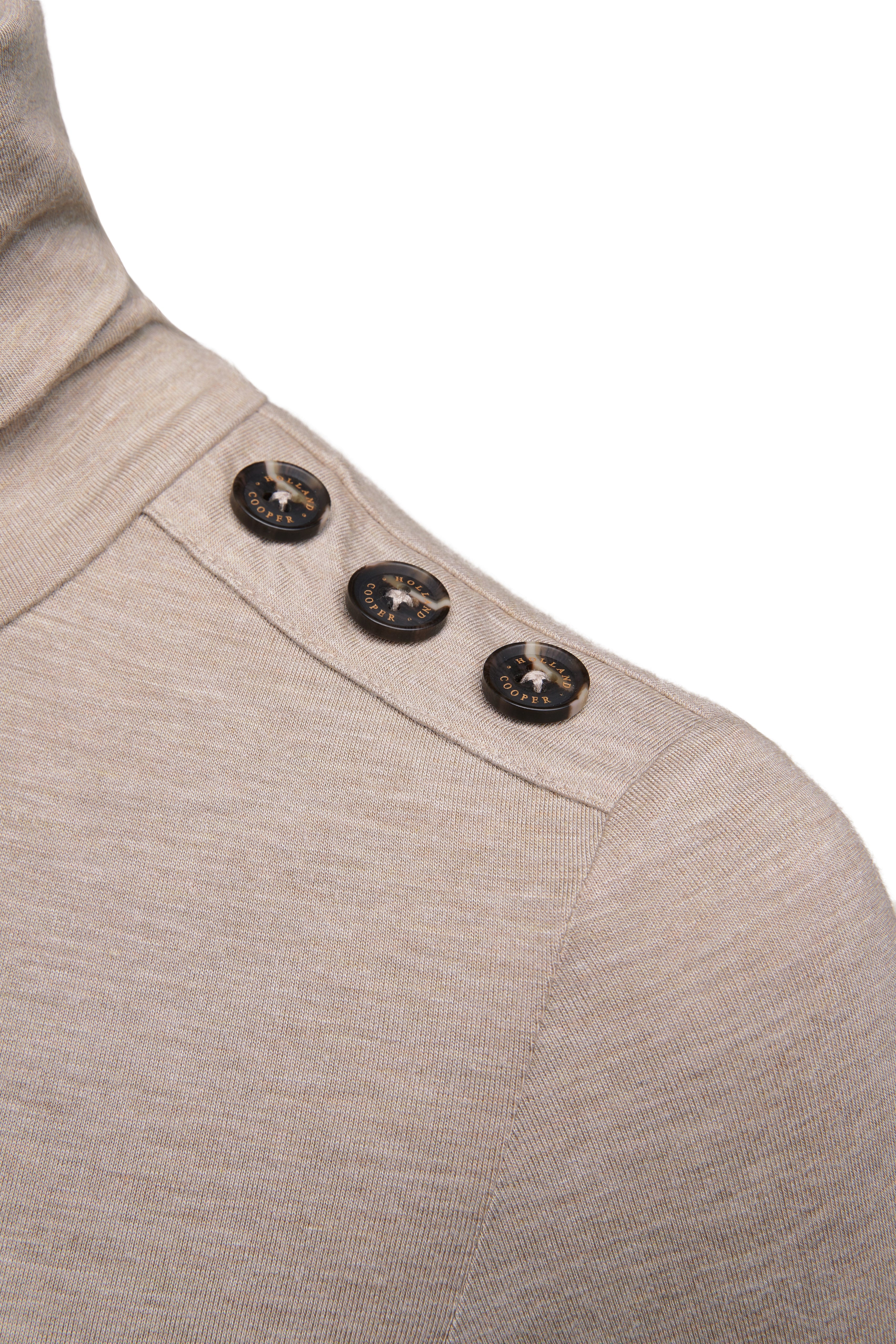 Essential Roll Neck -    oatmeal -  L - View 108