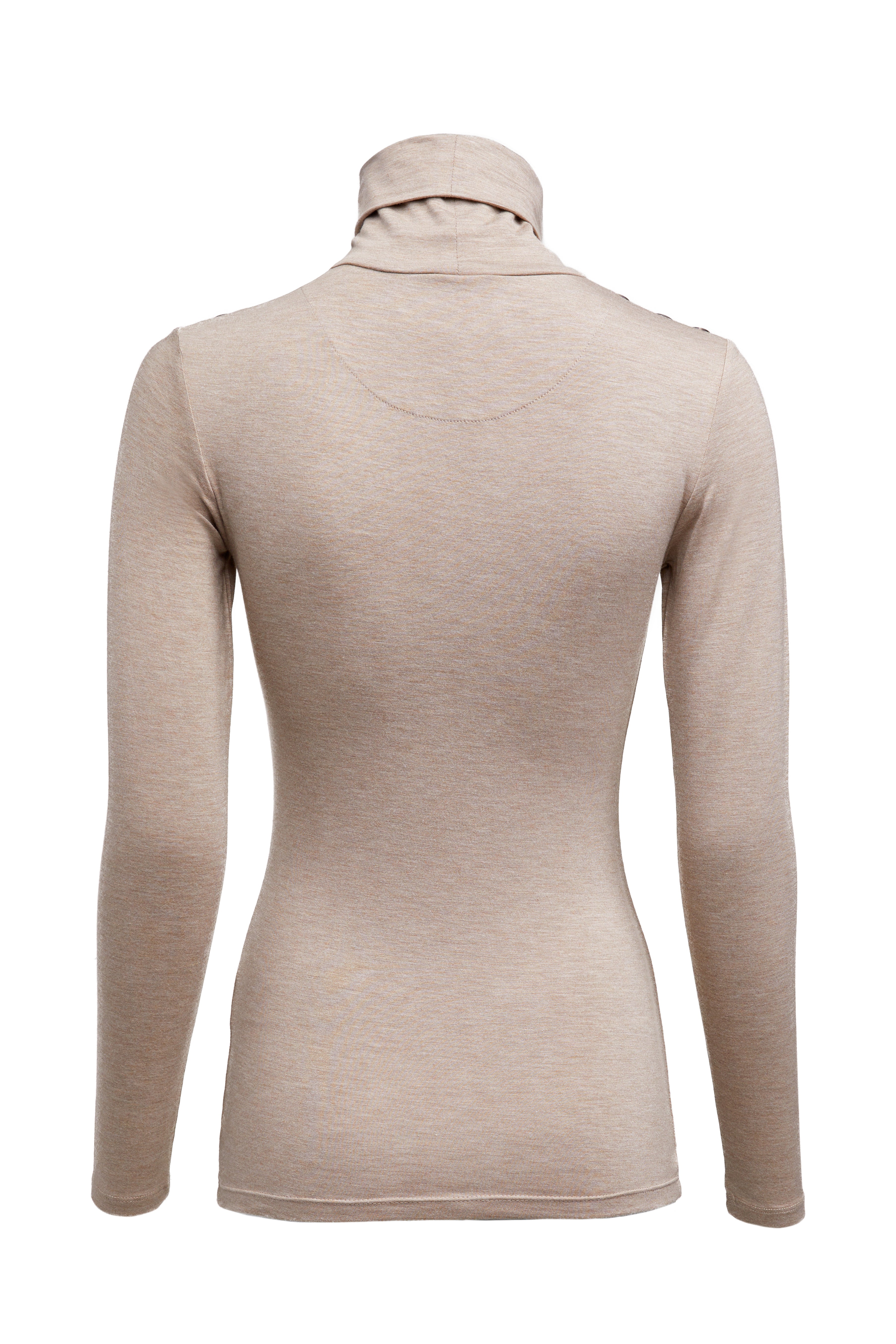 Essential Roll Neck -    oatmeal -  L - View 106