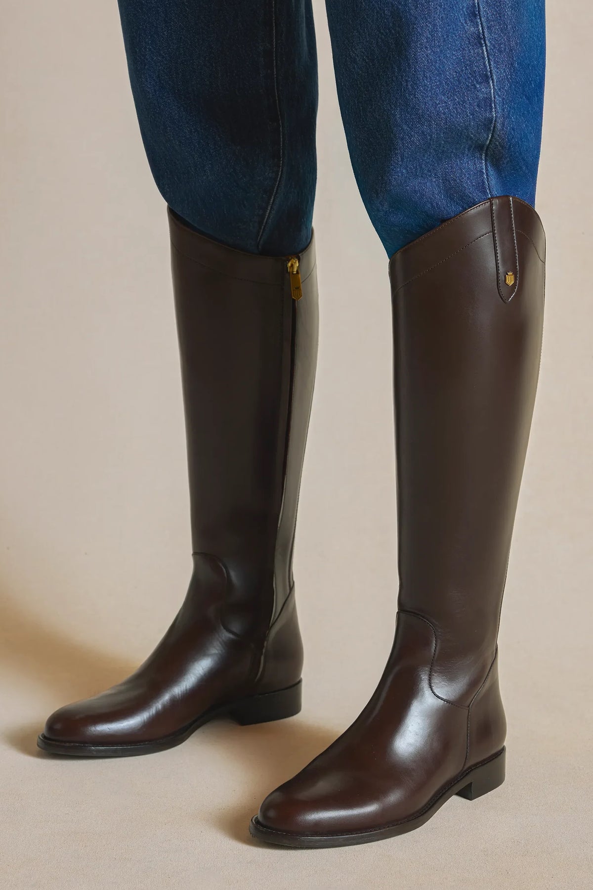 Fairford Leather Knee-high Boots