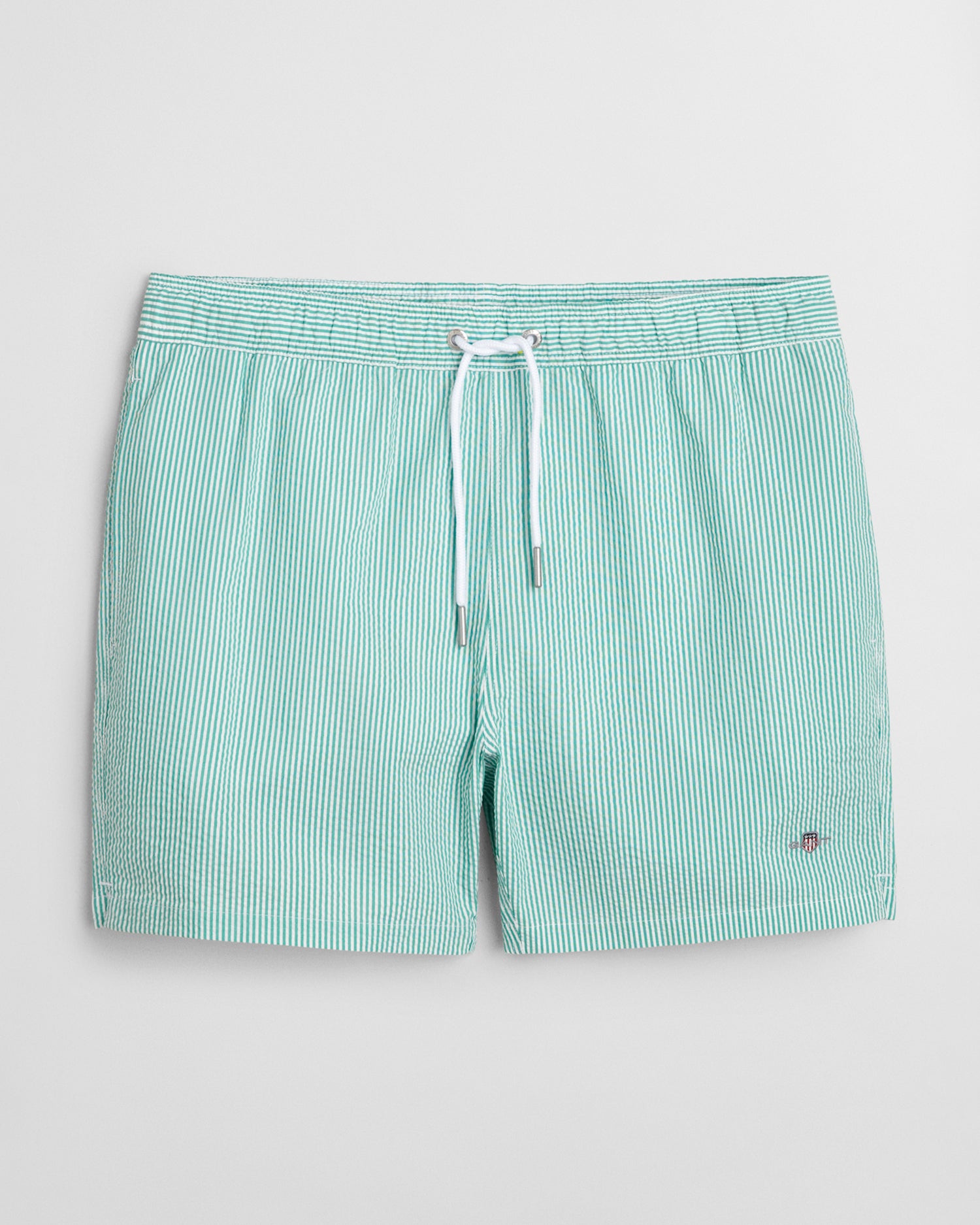 GANT Seersucker Swim Short #Colour_Vivid Green