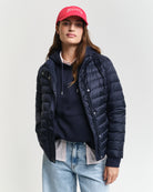 GANT Ladies Light Down Jacket #Colour_Evening Blue