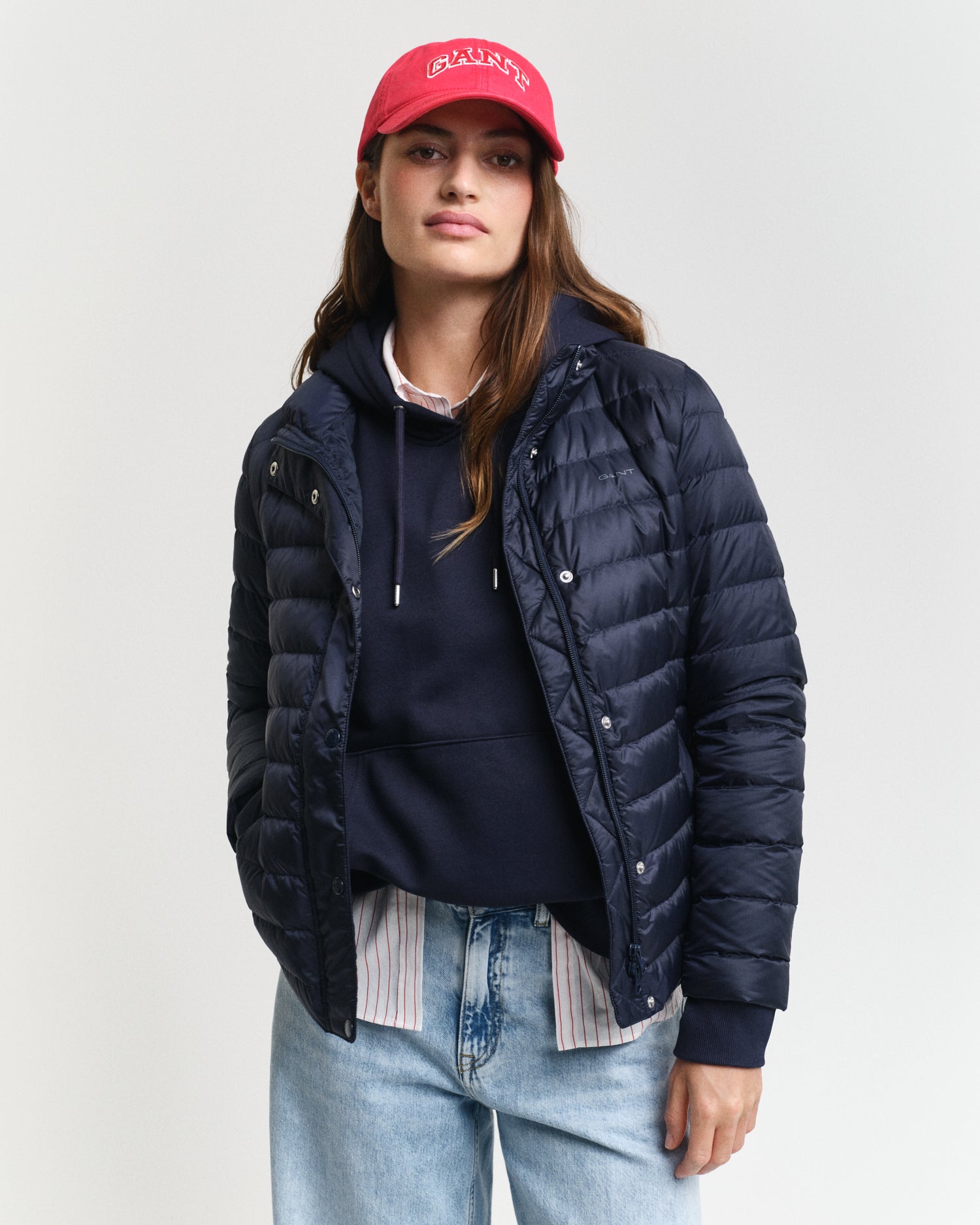 GANT Ladies Light Down Jacket #Colour_Evening Blue