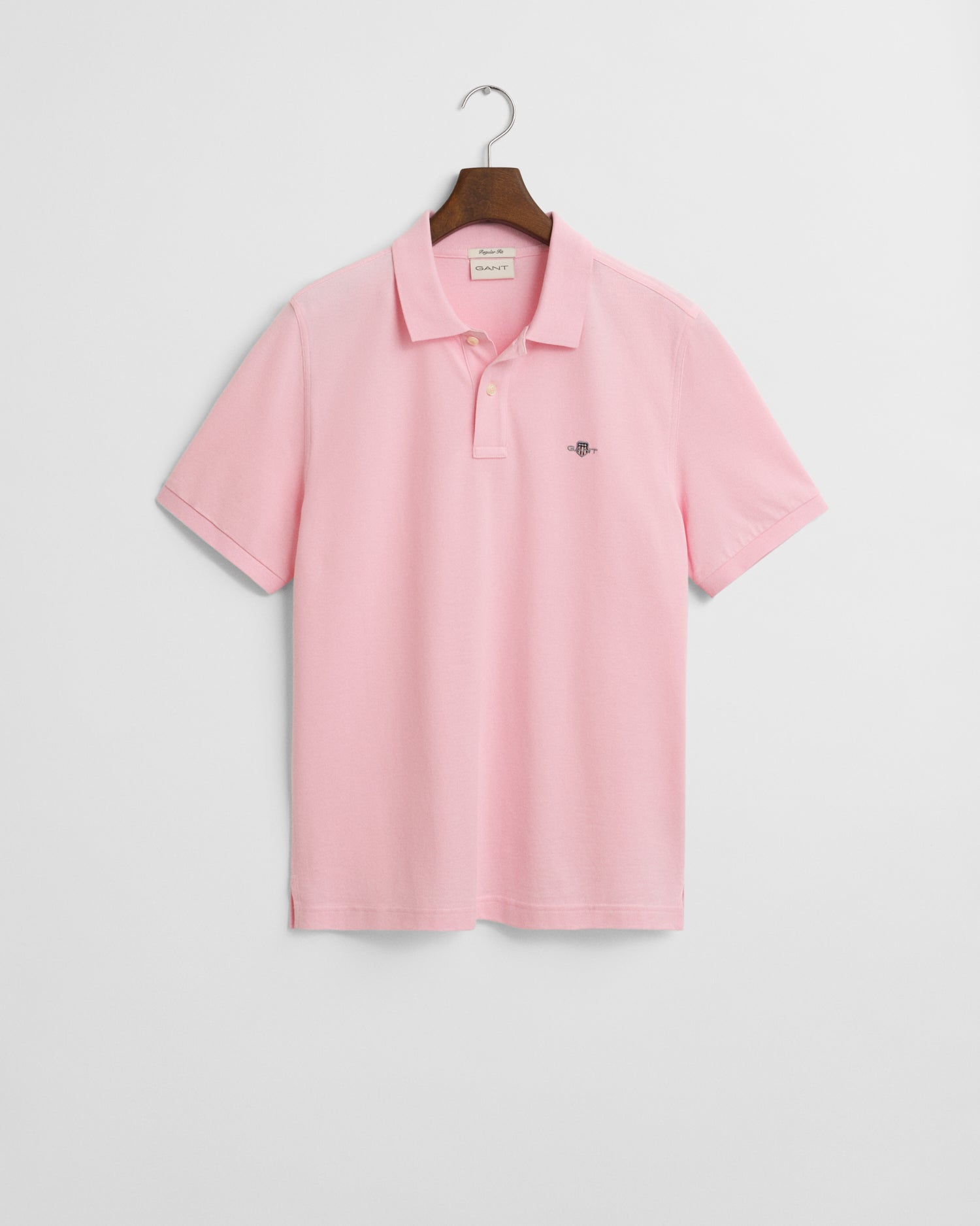 GANT Regular Fit Shield Short Sleeve Pique Polo #Colour_California Pink
