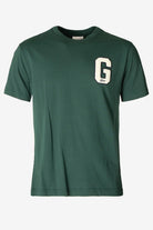 GANT G Badge SS T-shirt #Colour_Tartan Green
