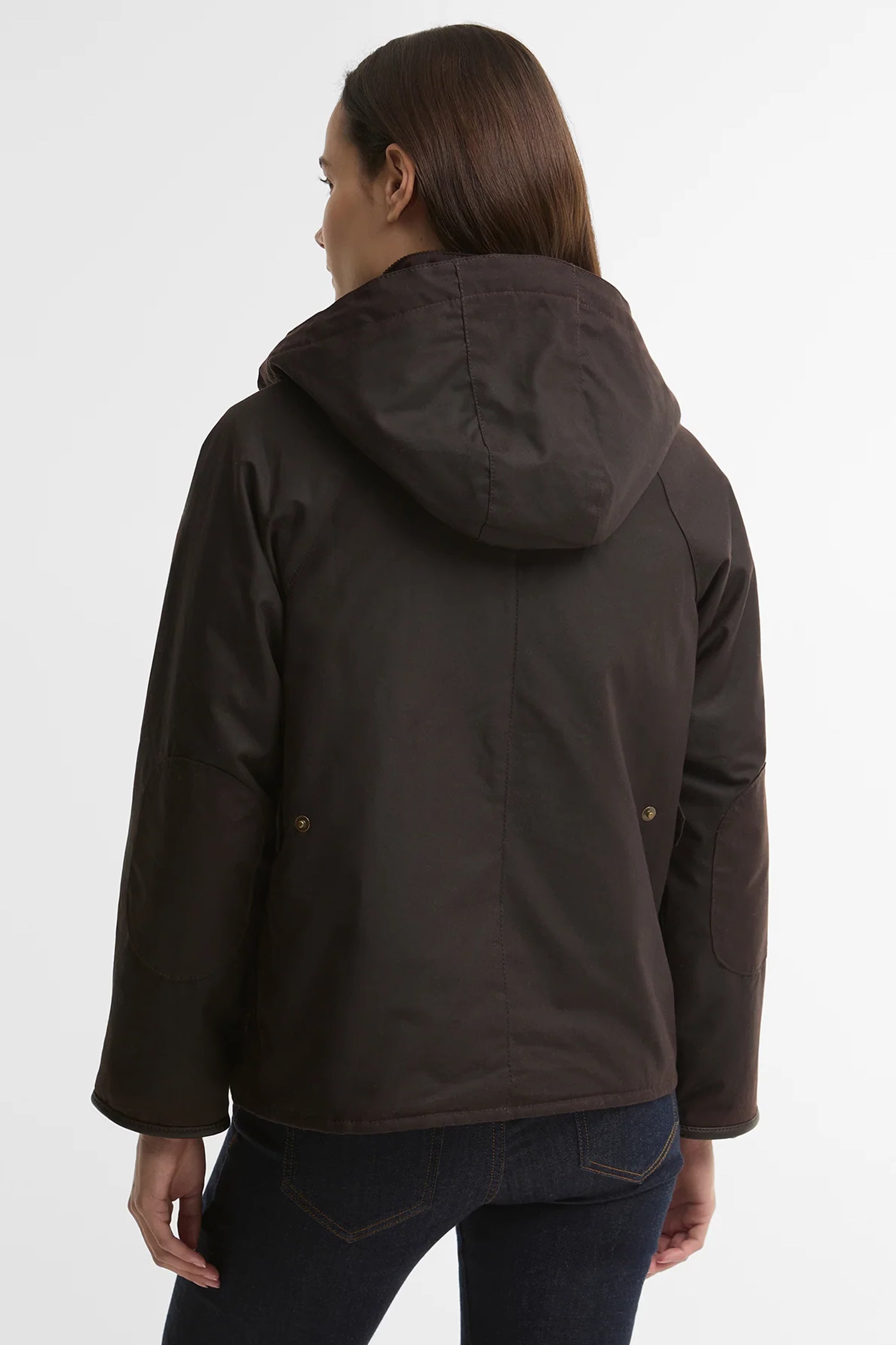 Barbour Georgette Wax Jacket #Colour_Rustic/Muted