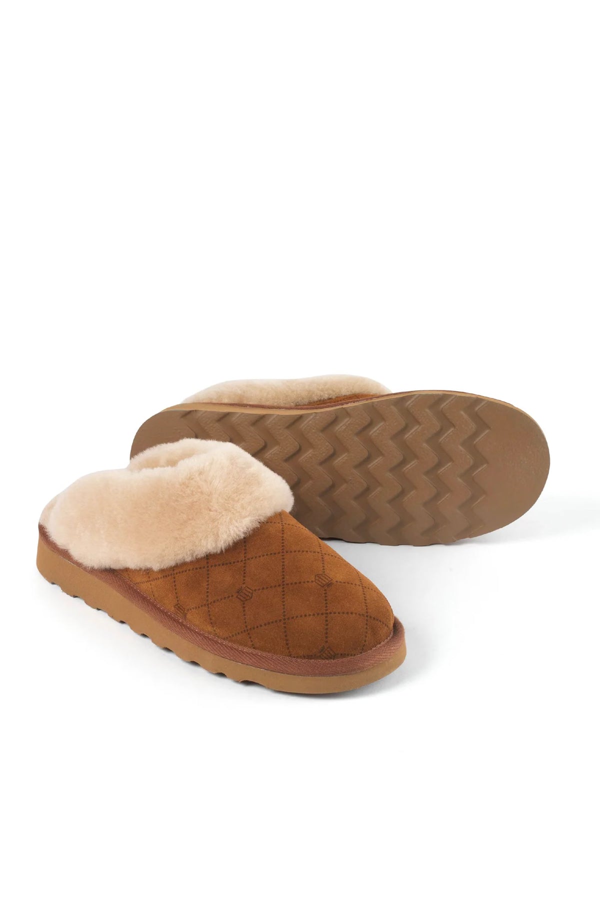 Fairfax & Favor Glencoe Mule Slipper #Colour_Tan