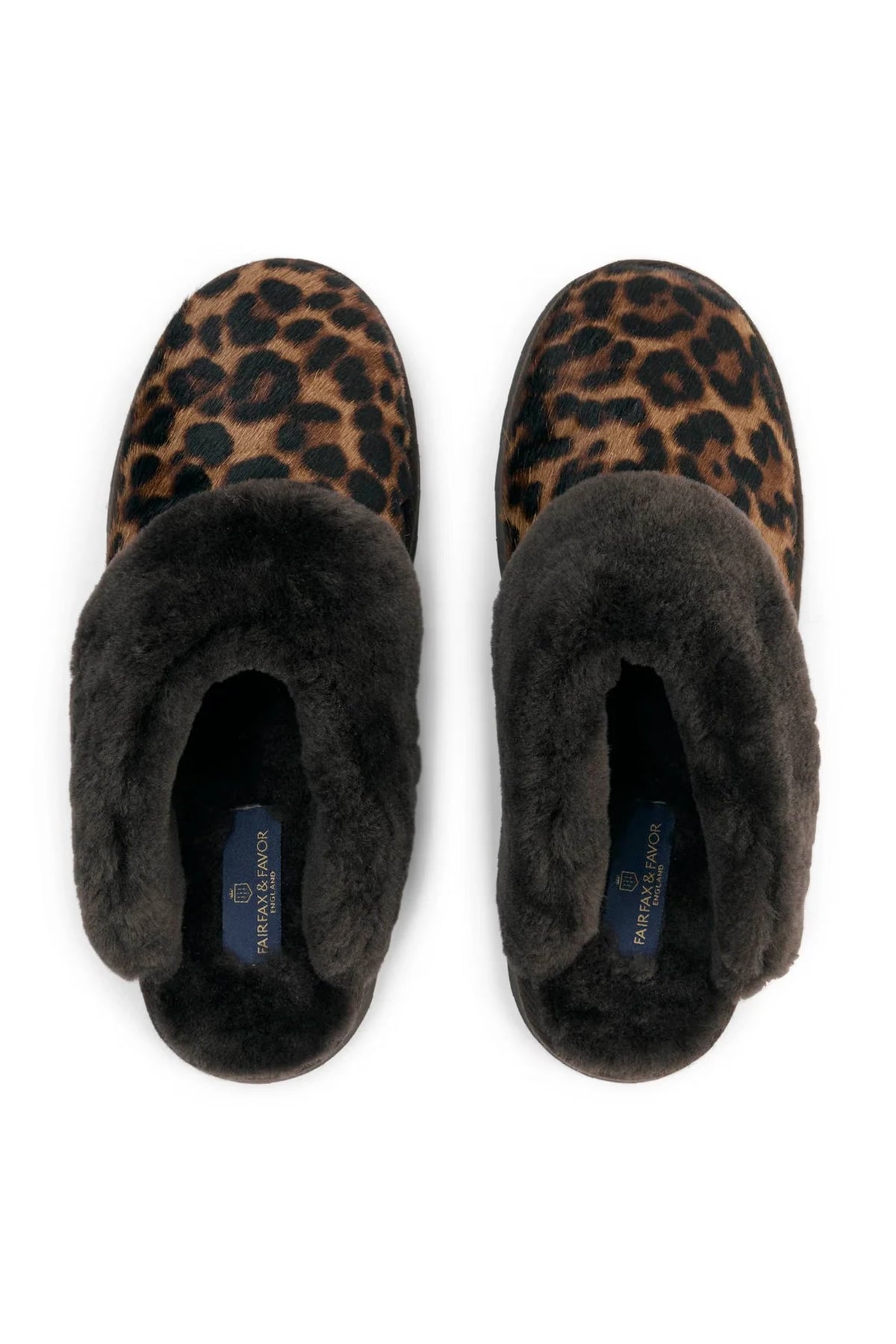 Fairfax & Favor Glencoe Mule Slipper #Colour_Leopard
